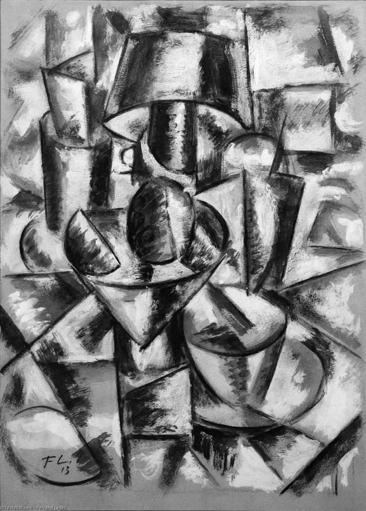 Die Lampe — Fernand Léger