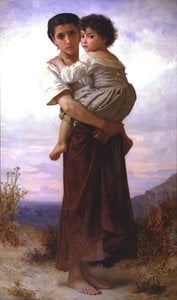 Young Gypsy — Вилијам Адволд Богероу, Romanticism