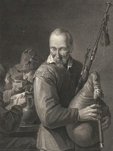 Bagpipe player