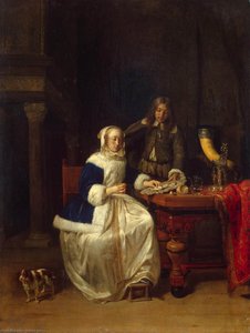 Breakfast — Gabriel Metsu, Baroque