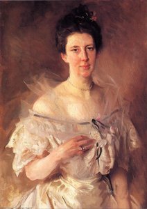 Mrs. Gardiner Greene Hammond (esther Fiske Hammond) — John Singer Sargent, Contemporary Realism