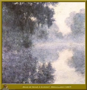 A Meadow In Giverny — Claude Monet, Impressionism