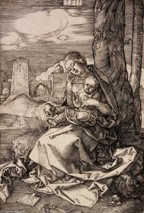 Mary With A Pear — Albrecht Dürer, Northern Renaissance