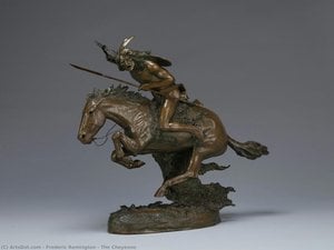 The Cheyenne — Frederic Remington, American West Art