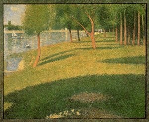 Die Insel La Grande Jatte — Georges Pierre Seurat, Neo-impressionismus