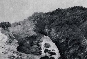 Santa Cruz Rocks, (painting) — Von Luerzer