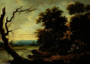 Landscape With A Church — Richard Wilson
