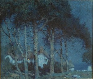 A Dorset Village — Albert Moulton Foweraker