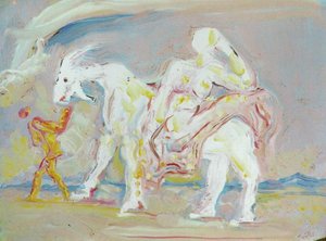 Woman On A Ram — Salvador Dalí, Surrealist Expressionism