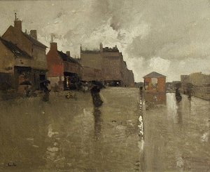 Le Boulevard Sous La Pluie — Dit Luigi Loir Aloys François Joseph Loir