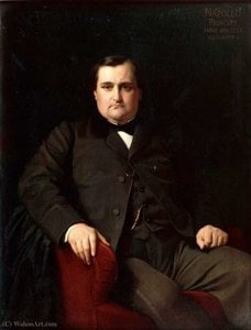 Portrait Of Napoléon Joseph Charles Paul Bonaparte — Hippolyte Flandrin