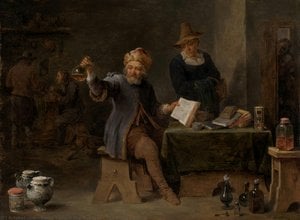 The Village Doctor — David Teniers De Jonge