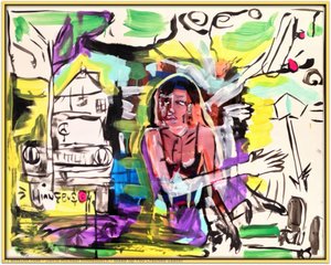 Wake Up You Crashed Skater — David Michael Hinnebusch, Neo Expressionism