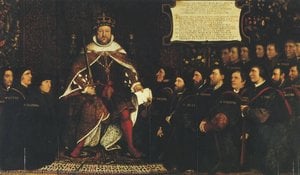 Henry Viii And The Barber Surgeons — Hans Holbiin, Northern Renaissance