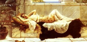 Liegende — Джон Вільям Годвард, Neo-classicism