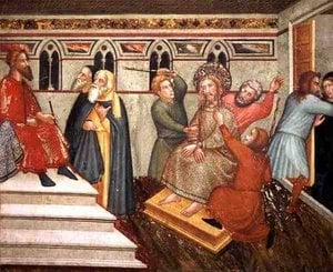 The Scourging Of Christ Before Pontius Pilate