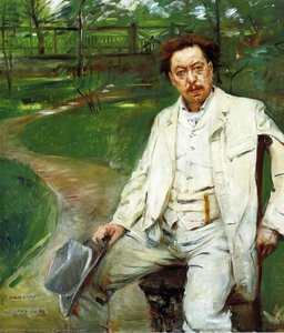 Portrait Of The Pianist Conrad Ansorge — Lovis Corinth