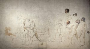The Jeu De Paume Oath — Jacques-louis David, Neoclassical