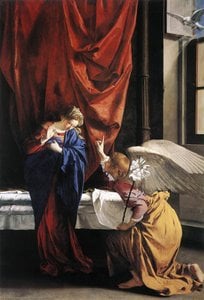 Annunciace — Orazio Gentileschi, Baroque Classicism