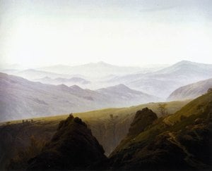 In The Mountains — कास्पर डेविड फ्रेडरिक, Romanticism