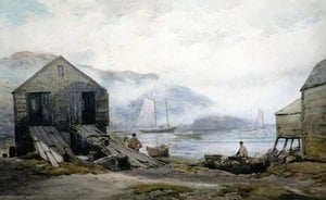 Manana Island Monhegan Sunrise — Samuel P. R Triscott