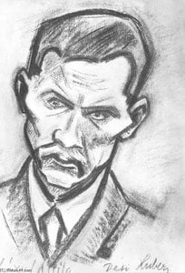 Portrait Of Attila József Poet