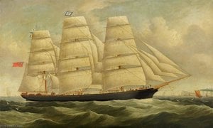 The Ship 'deva' — Richard Ball Spencer, Historical Realism