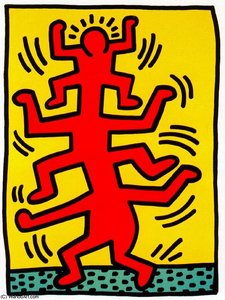 Untitled (298) — Keith Haring, Pop Art