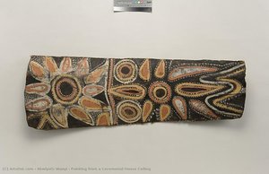 Painting From A Ceremonial House Ceiling — Abwiyeti, Wanyi