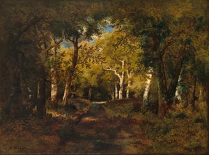 In The Forest — Narcisse Virgile Diaz De La Peña, Barbizon School