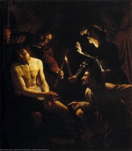 The Mocking Of Christ — ヘラルト・ファン・ホンストロード, Baroque