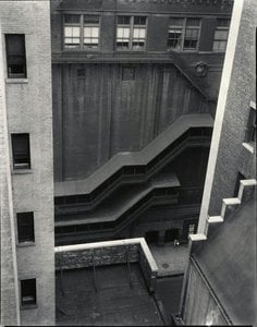 [new York, Stairway, 47th Street] — Brett Weston