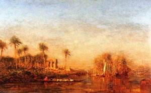 Haute Égypte — Felix Francois Georges Philbert Ziem