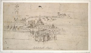 Whitehall Stairs — Anthonis Van Den Wyngaerde