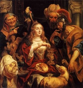 The Banquet Of Cleopatra — ヤコブ・ヨルダーンス, Baroque