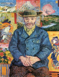 Título Traducido: Retrato De Pere Tanguy — Vincent Willem Van Gogh, Impressionismo