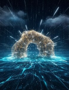 Luminous Syntax: The Digital Genesis — Pauline Boyer, Digital Art