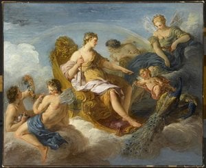 Junon, Iris et Flore
