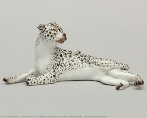 Recumbent Leopard — مصنع مايسن للبورسلين
