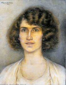 Head Of A Girl — Henry Keyworth Raine