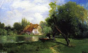 Near East Hampton, Long Island — Thomas Moran
