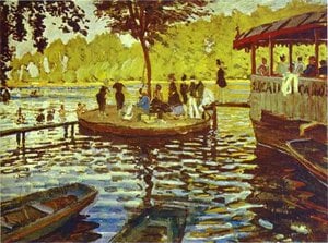 Le Grenouillère — Клод Моне, Impressionism