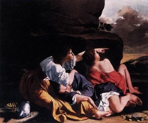 Lot And His Daughters — Orazio Gentileschi