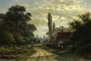 On The Outskirts Of A Dutch Town