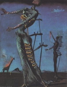 Den Brennende Giraffen — Salvador Dalí, Surrealism