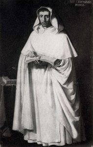 Fray Jerónimo Pérez 2 — Francisco De Zurbarán, Spanish Baroque