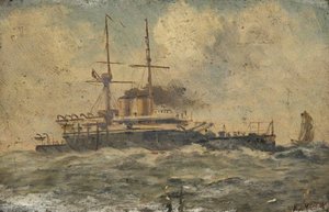 The Battleship Hms 'anson' — Henry J Morgan