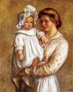 Claude And Renee (also Known As Claude) — Pierre-auguste Renoir