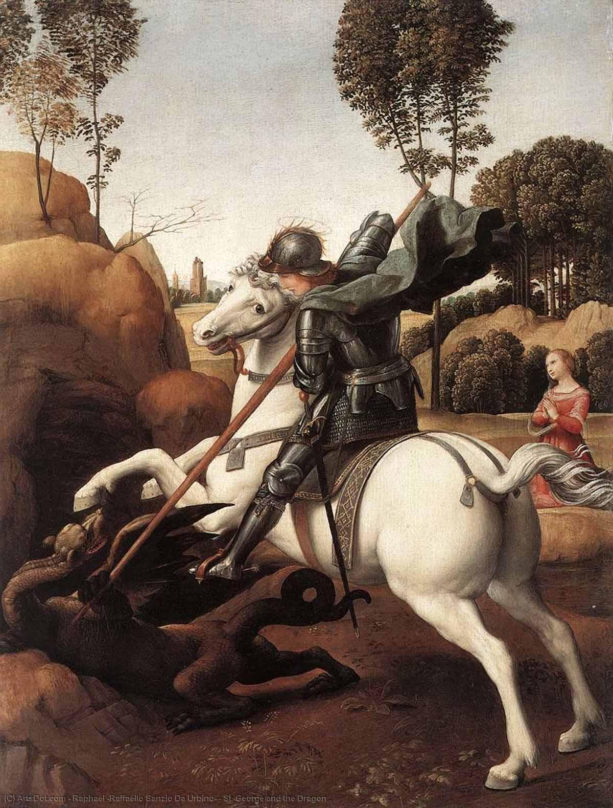 Raphaël - Saint George et le Dragon
