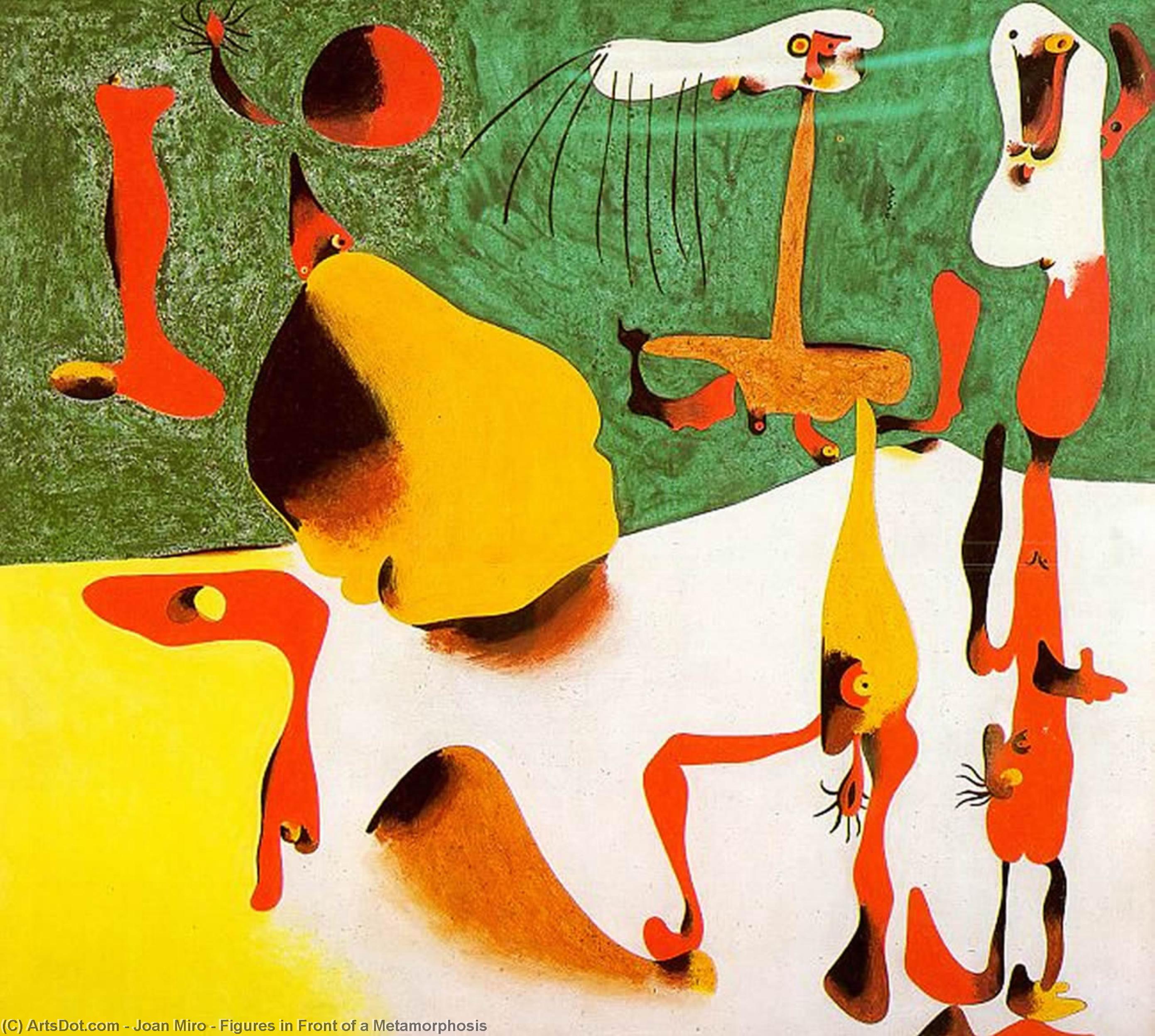 Figures Devant Une Métamorphose — Joan Miró